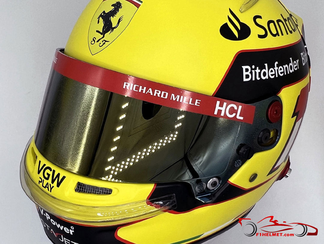 Charles leclerc hot sale monza helmet