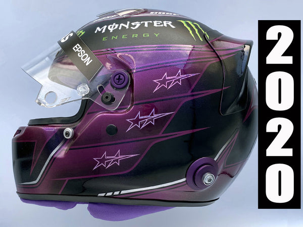 Lewis Hamilton 2020 Replica Helmet / Black Lives Matter/ F1