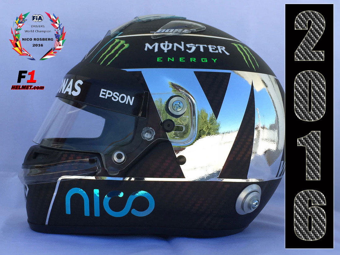 Nico Rosberg 2016 Replica Helmet / F1