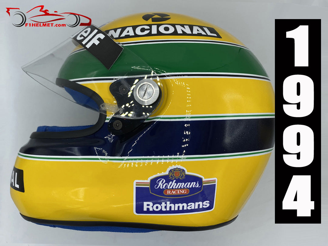 Ayrton Senna 1994 F1 Full-Size 1:1 Replica Helmet – Art of Helmets