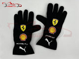 Carlos Sainz 2022 Replica Racing Gloves / Ferrari F1