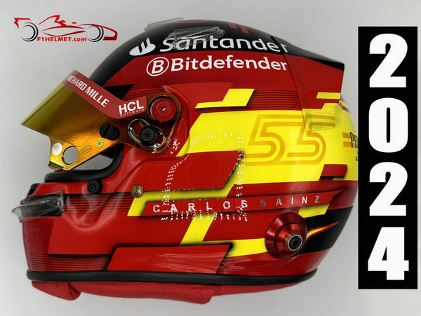 Carlos Sainz 2024 Replica Helmet / Ferrari F1