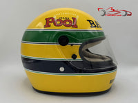 Ayrton Senna 1983 Replica Helmet / Toleman F1