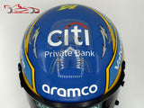 Fernando Alonso 2024 Replica Helmet / Aston Martin