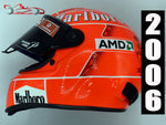 Michael Schumacher 2006 Replica HELMET + GLOVES / Ferrari