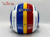 Pierre Gasly 2023 USA GP Helmet / Alpine F1
