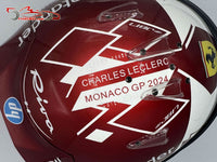 Charles Leclerc 2024 MONACO GP Replica Helmet / Ferrari F1