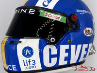 Pierre Gasly 2023 USA GP Helmet / Alpine F1