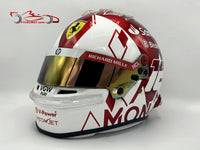 Charles Leclerc 2024 MONACO GP Replica Helmet / Ferrari F1