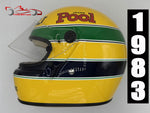 Ayrton Senna 1983 Replica Helmet / Toleman F1