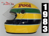 Ayrton Senna 1983 Replica Helmet / Toleman F1