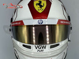 Charles Leclerc 2024 MONACO GP Replica Helmet / Ferrari F1