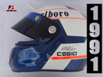 Alain Prost 1991 Replica Helmet / Ferrari F1 - www.F1Helmet.com