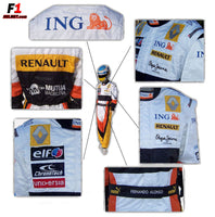 Fernando Alonso 2008 Replica racing suit / Renault F1 - www.F1Helmet.com