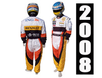 Fernando Alonso 2008 Replica racing suit / Renault F1 - www.F1Helmet.com
