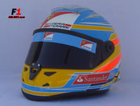 Fernando Alonso 2012 Replica Helmet / Ferrari F1 - www.F1Helmet.com