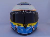 Fernando Alonso 2015 Replica Helmet / Ferrari F1 - www.F1Helmet.com