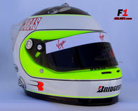 Rubens Barrichello 2009 Replica Helmet / Brawn F1 - www.F1Helmet.com