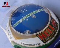 Rubens Barrichello 2010 Helmet 300 Grand Prix / Brawn F1 - www.F1Helmet.com