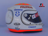 Rubens Barrichello 2009 INTERLAGOS GP Helmet / Brawn F1 - www.F1Helmet.com