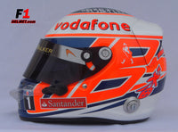 Jenson Button 2011 "Support Japan" Helmet / Mc Laren F1 - www.F1Helmet.com