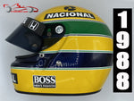 Ayrton Senna 1988 Replica Helmet / Mc Laren F1