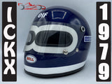 Jacky Ickx season 1979 replica helmet / Ligier F1