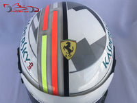 Sebastian Vettel 2018 MONZA GP Replica Helmet / Ferrari F1 - www.F1Helmet.com