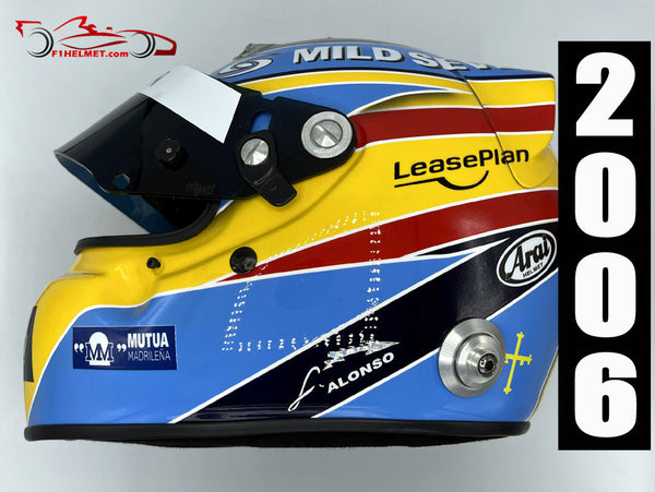 Fernando Alonso 2006 MILD SEVEN Replica Helmet / Renault F1