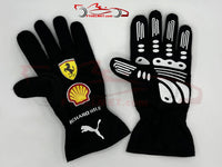 Charles Leclerc 2022 Replica Racing Gloves / Ferrari F1