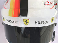 Sebastian Vettel 2018 Replica Helmet / Ferrari F1 - www.F1Helmet.com
