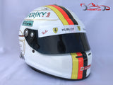 Sebastian Vettel 2018 ll Replica Helmet / Ferrari F1 - www.F1Helmet.com