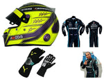 Lewis Hamilton 2022 Helmet / Racing suit + F1 Racing Gloves / offer of the month