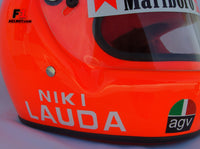 Niki Lauda 1975 Replica Helmet / Ferrari F1 - www.F1Helmet.com