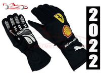 Charles Leclerc 2022 Replica Racing Gloves / Ferrari F1