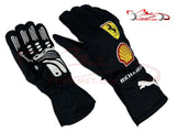 Carlos Sainz 2022 Replica Racing Gloves / Ferrari F1