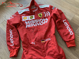 Vettel 2019 Mission Winnow Replica racing suit / Ferrari F1 - www.F1Helmet.com