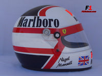 Nigel Mansell 1990 Replica Helmet / Ferrari F1 - www.F1Helmet.com