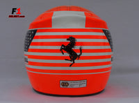 Michael Schumacher 2001 Indianapolis GP Helmet / Ferrari F1 - www.F1Helmet.com