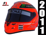 Michael Schumacher 2011 Replica Helmet / Mercedes Benz F1 - www.F1Helmet.com