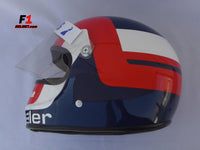 Patrick Depailler 1979 replica helmet / Ligier F1 - www.F1Helmet.com