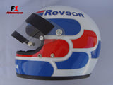Peter Revson season 1973 replica helmet / Mc Laren F1 - www.F1Helmet.com