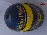 Ronnie Peterson season 1974 replica helmet / Lotus F1 - www.F1Helmet.com