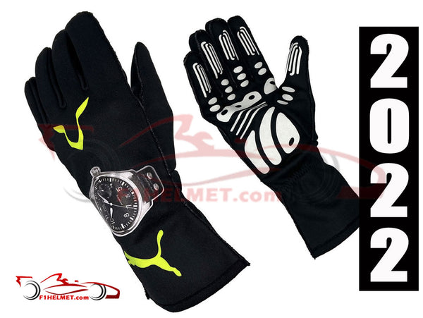 Lewis Hamilton 2022 Racing Gloves / Mercedes Benz F1