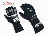 Lewis Hamilton 2020 Black Replica racing gloves / Mercedes Benz F1