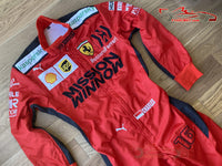 Leclerc 2020 Mission Winnow Replica racing suit / Ferrari F1