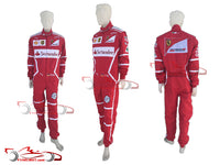 Vettel 2017 Replica racing suit / Ferrari F1 - www.F1Helmet.com