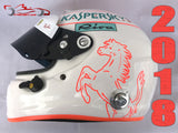 Sebastian Vettel 2018 Replica Helmet / Ferrari F1 - www.F1Helmet.com