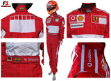 Michael Schumacher 2006  BAR CODE Replica racing suit / Ferrari F1 - www.F1Helmet.com
