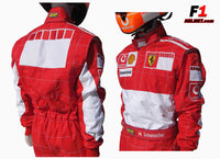 Michael Schumacher 2006  BAR CODE Replica racing suit / Ferrari F1 - www.F1Helmet.com